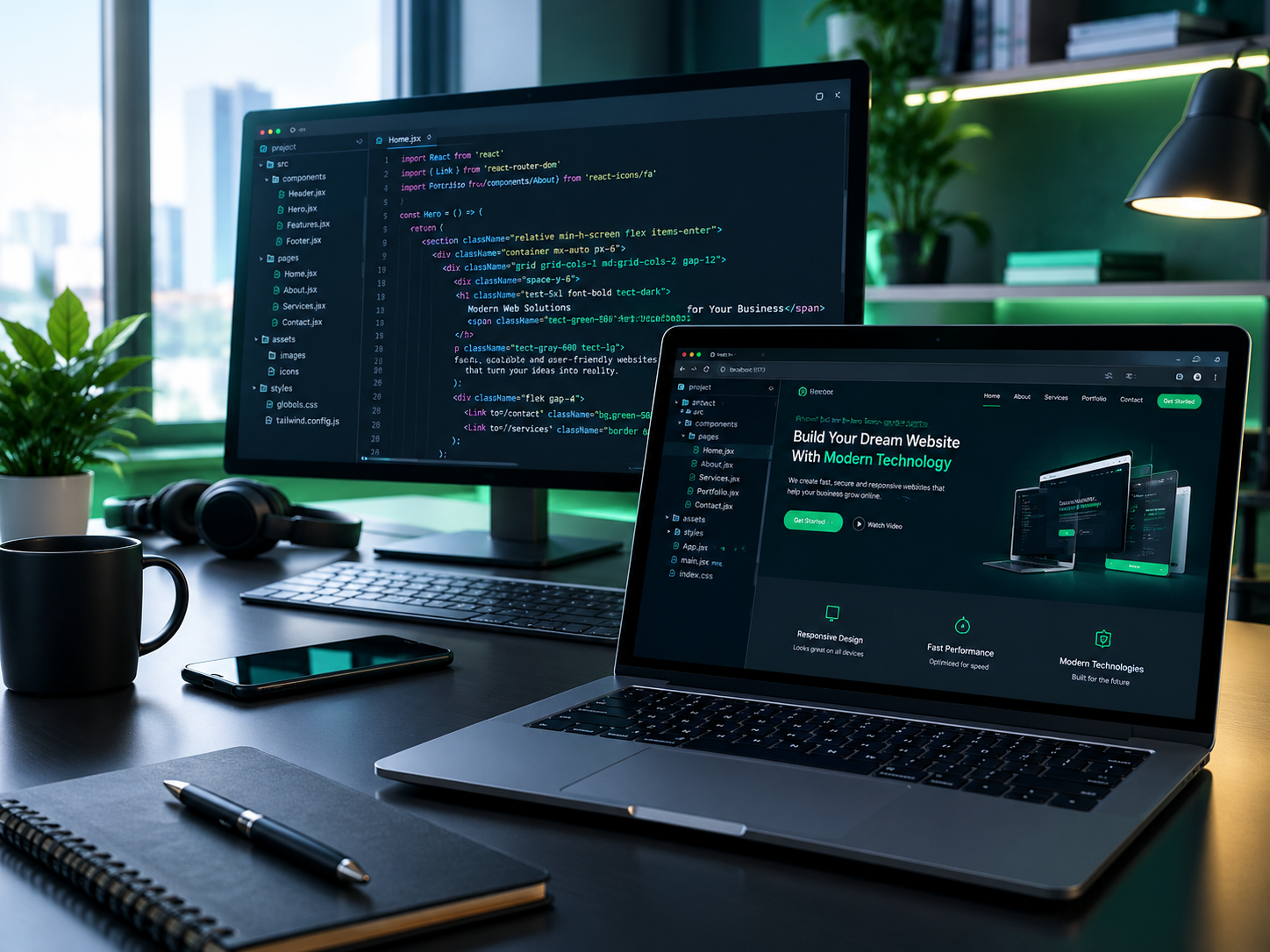 Custom WordPress theme